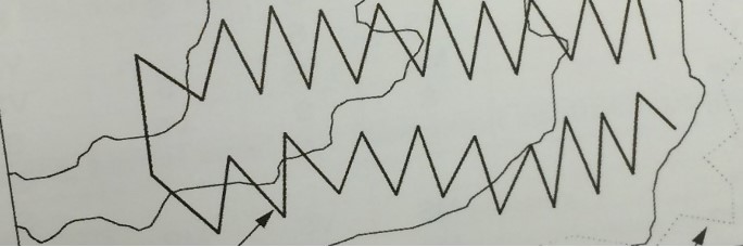 Sheath blight scouting requires a zigzag pattern monitoring technique away from field edges or bottoms to make fungicide application decision